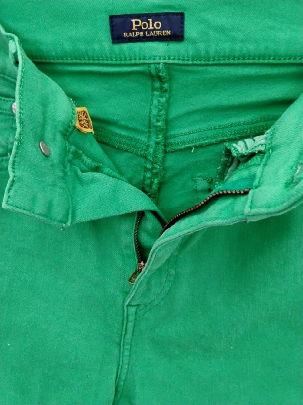 Polo Ralph Lauren Green Skinny Ankle Jeans size 29 - Picture 4 of 10